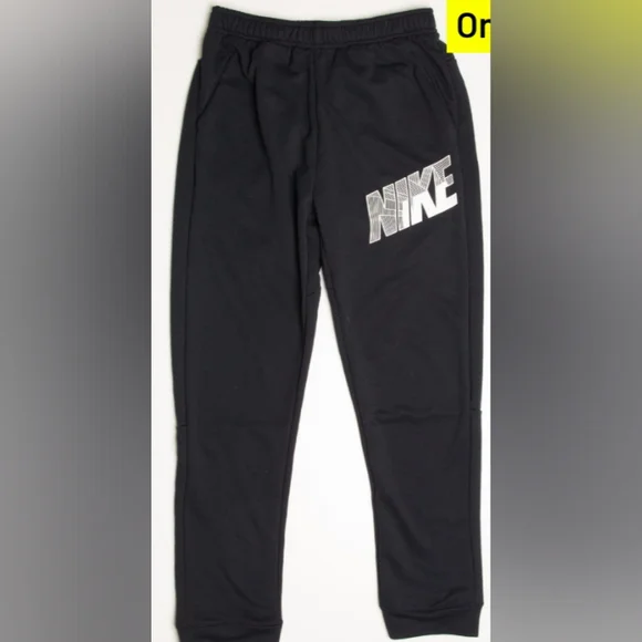 Nike Navy Blue Boys Joggers, Size XL - Picture 3 of 4